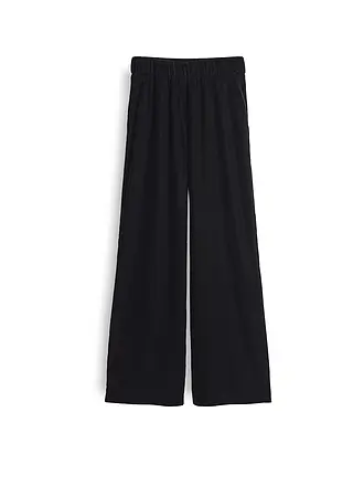 OPUS PANTS | Marlenehose MUCIA SOFT | schwarz